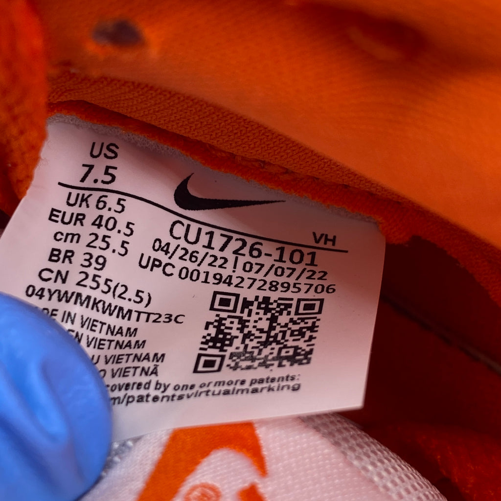 Nike Dunk Low SP "Syracuse" 2022 New Size 7.5