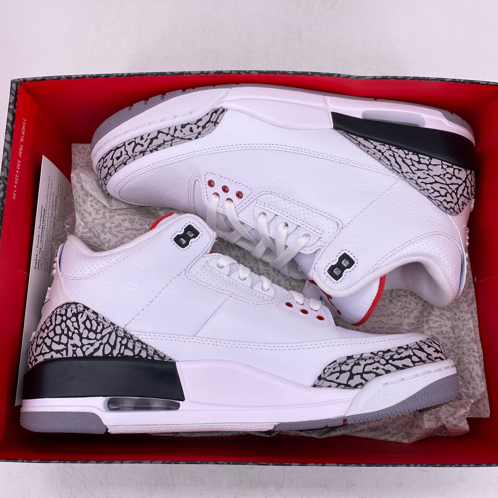 Air Jordan 3 Retro "White Cement 88" 2013 New Size 9.5