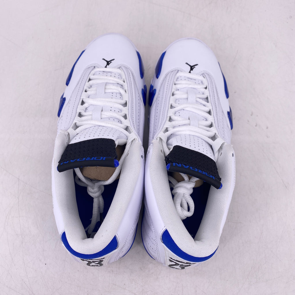 Air Jordan 14 Retro "White Hyper Royal" 2020 New Size 8
