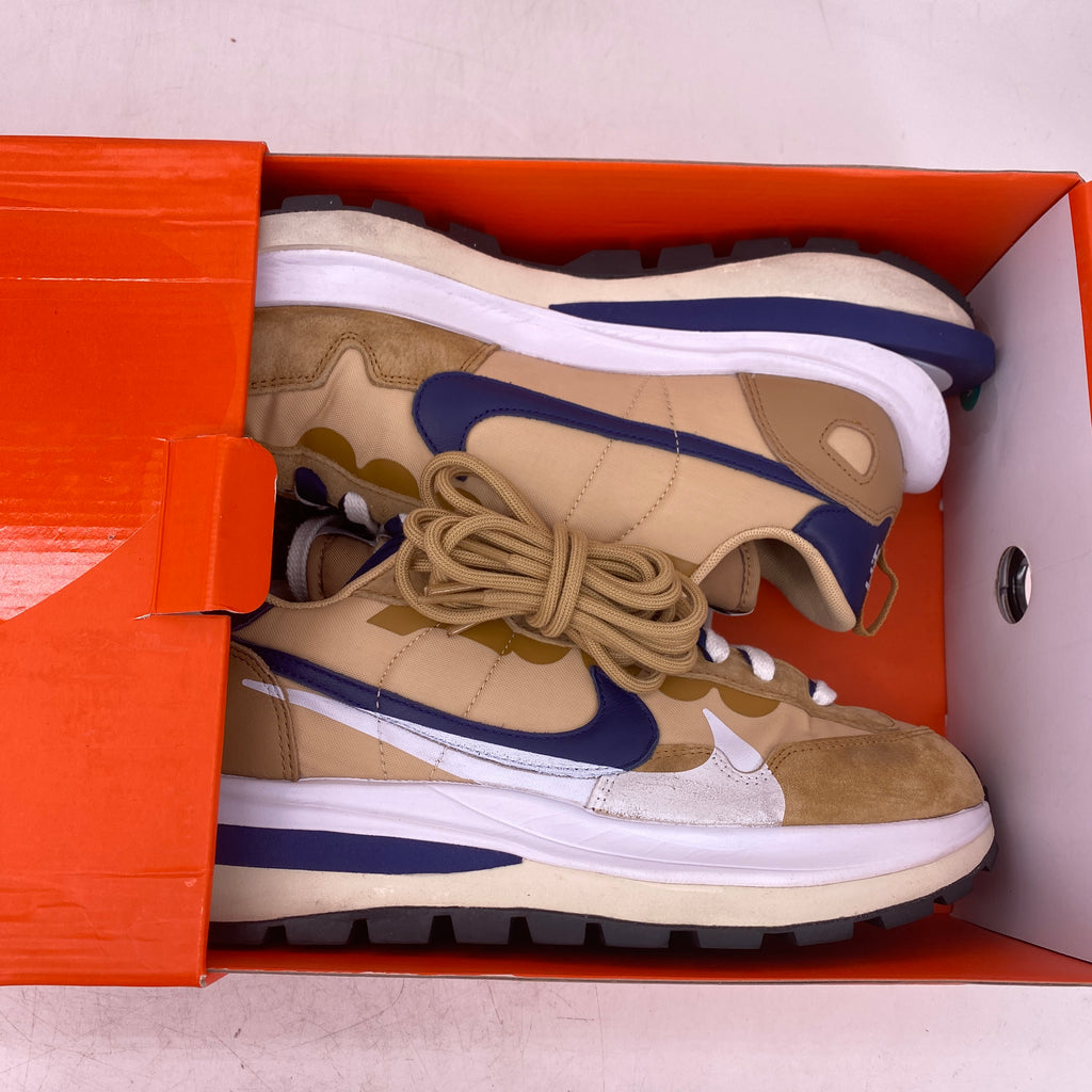 Nike Vaporwaffle / Sacai "Sesame Blue Void" 2021 Used Size 10