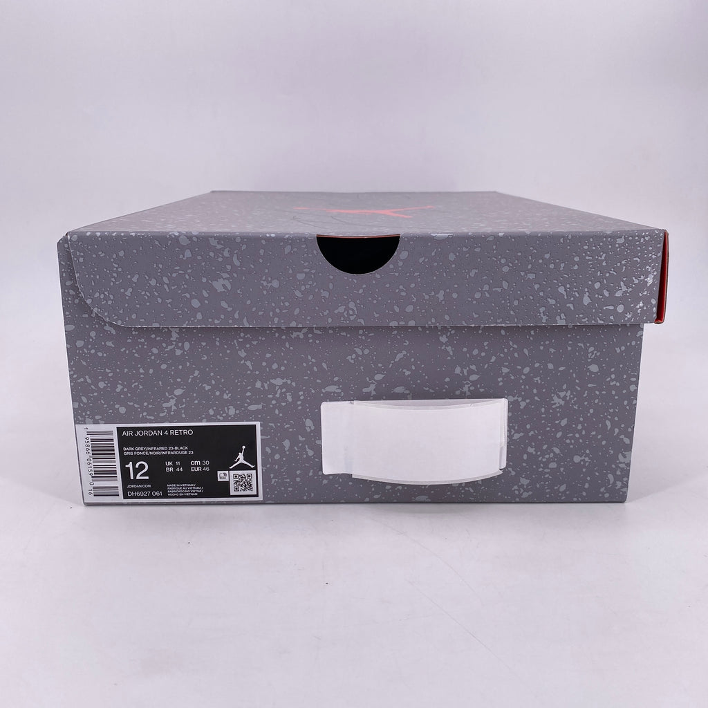 Air Jordan 4 Retro "Infrared" 2022 New Size 12