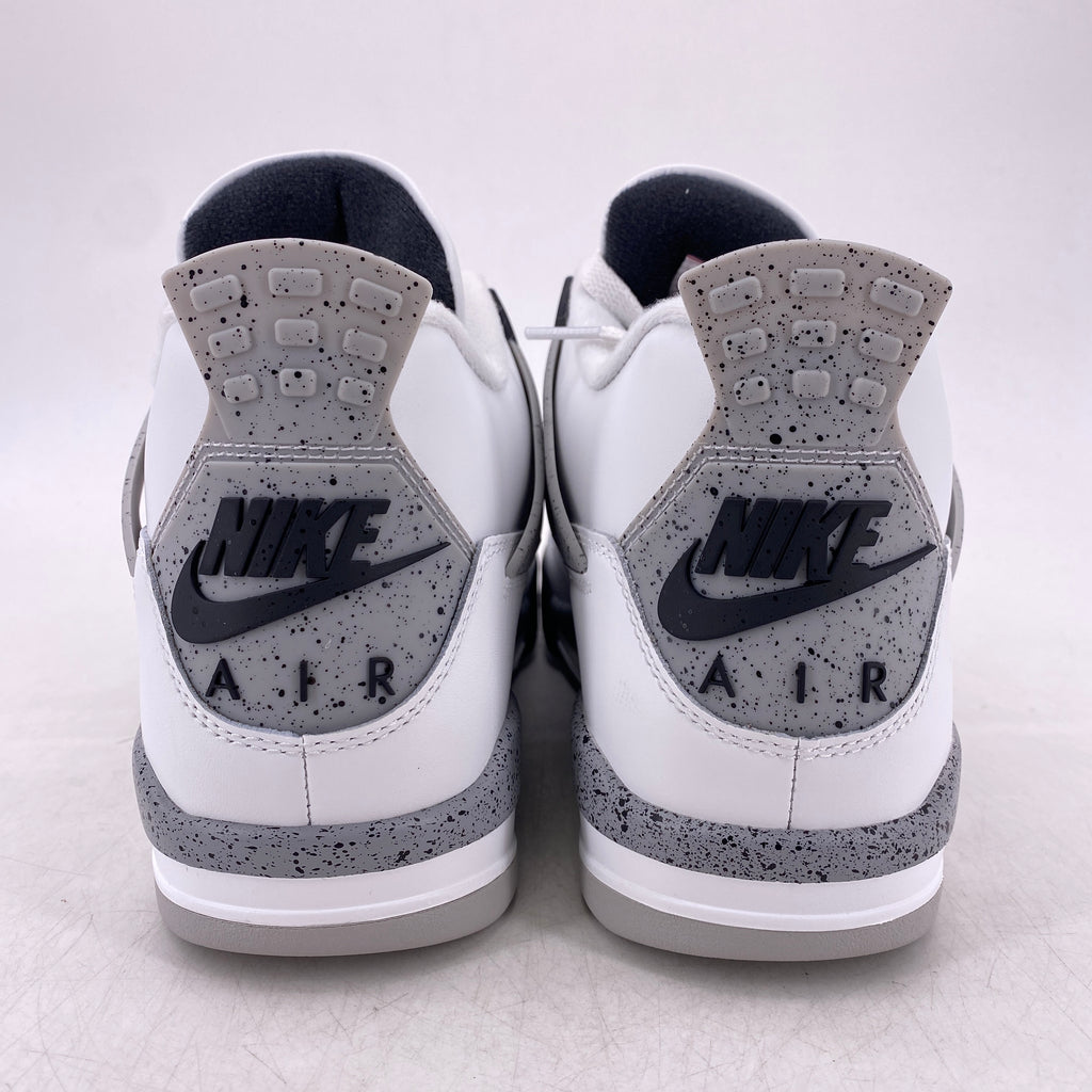 Air Jordan 4 Retro "White Cement" 2025 New Size 10