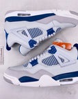 Air Jordan 4 Retro "Military Blue" 2024 New Size 8