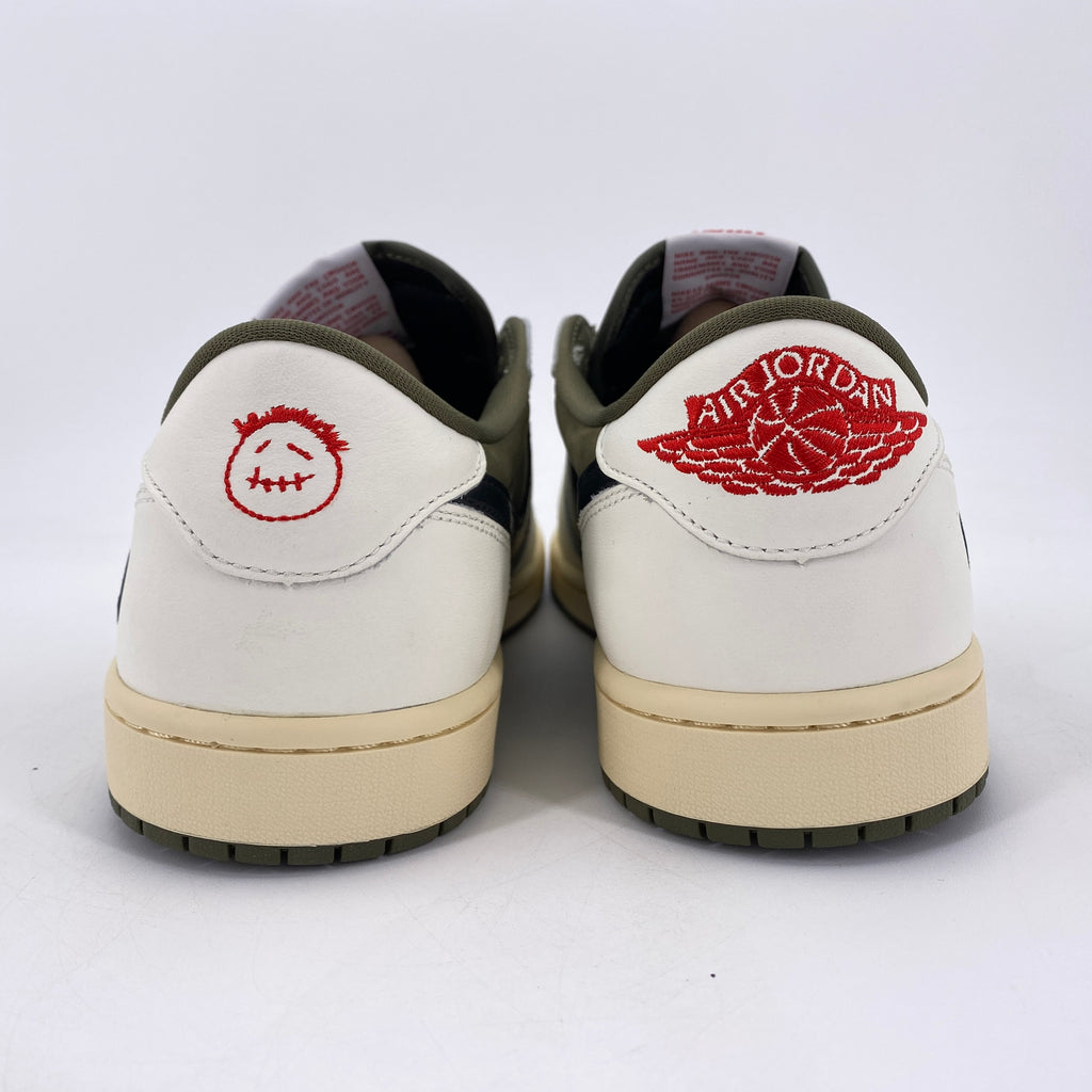 Air Jordan 1 Low OG SP "Travis Scott Medium Olive" 2024 New Size 9.5