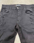 Amiri Jeans "MOTO" Black Used Size 34