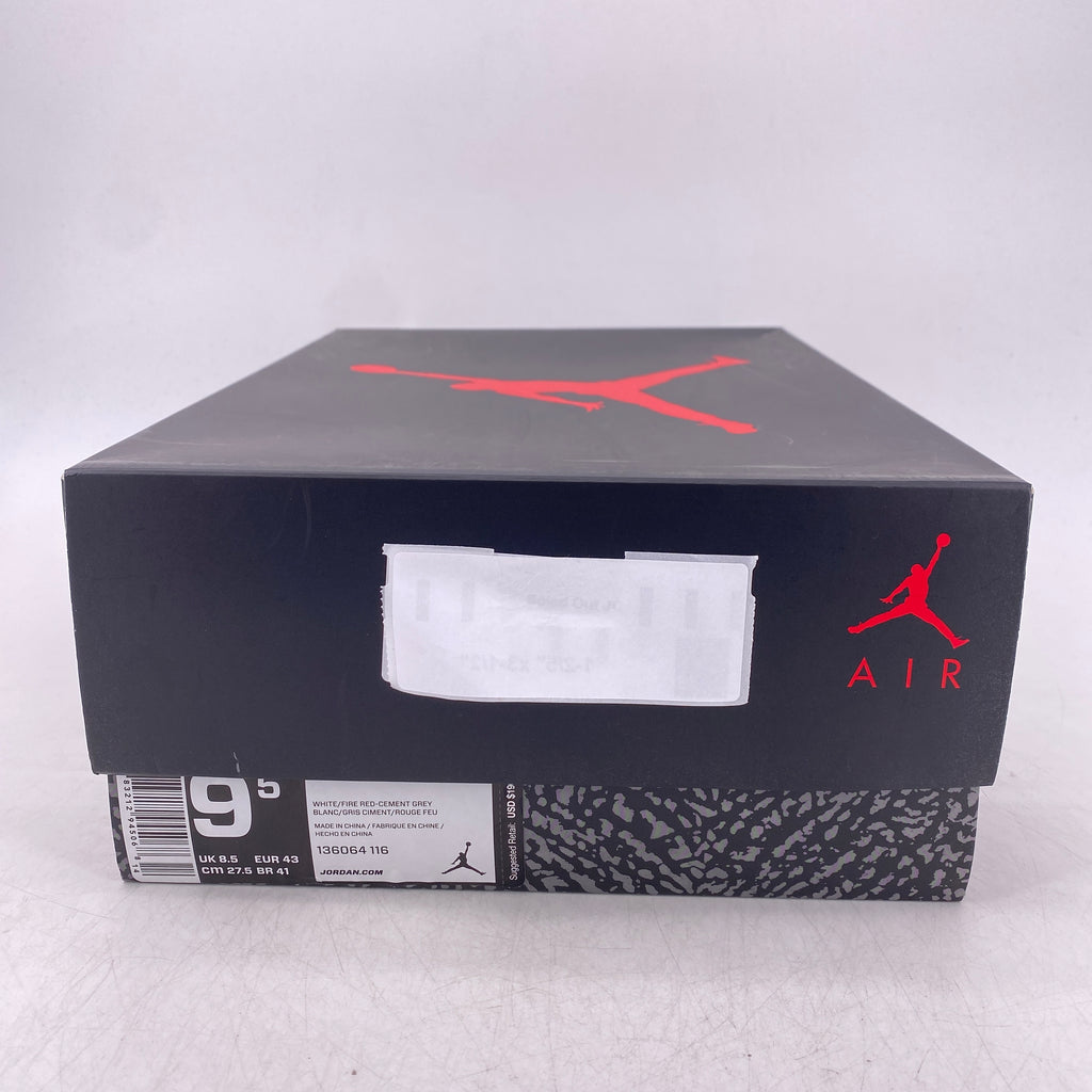 Air Jordan 3 Retro "Hall Of Fame" 2018 New Size 9.5