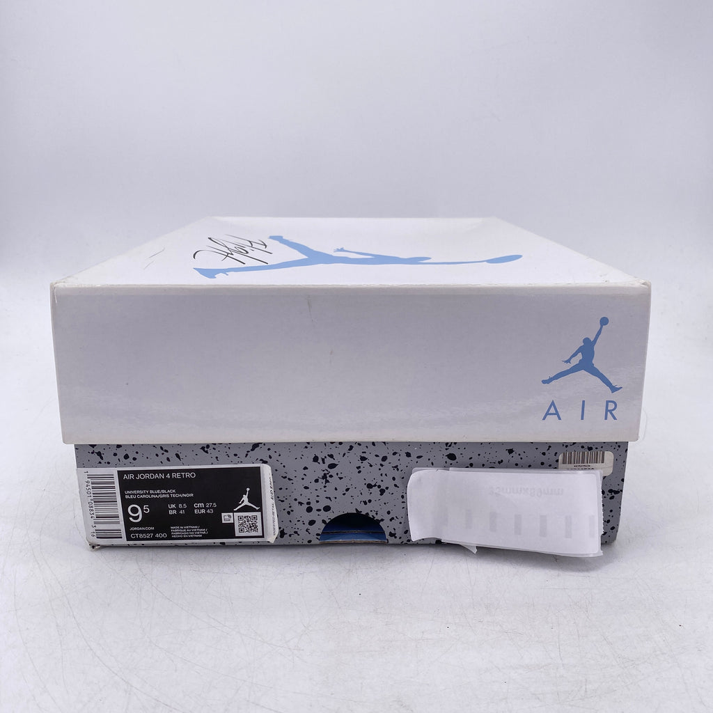 Air Jordan 4 Retro "University Blue" 2021 New Size 9.5