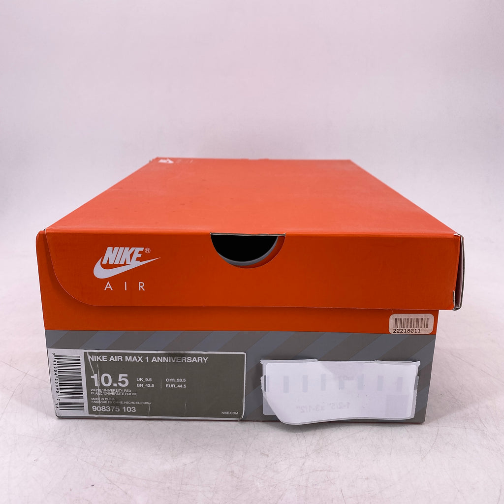 Nike Air Max 1 "Anniversary Red" 2017 Used Size 10.5