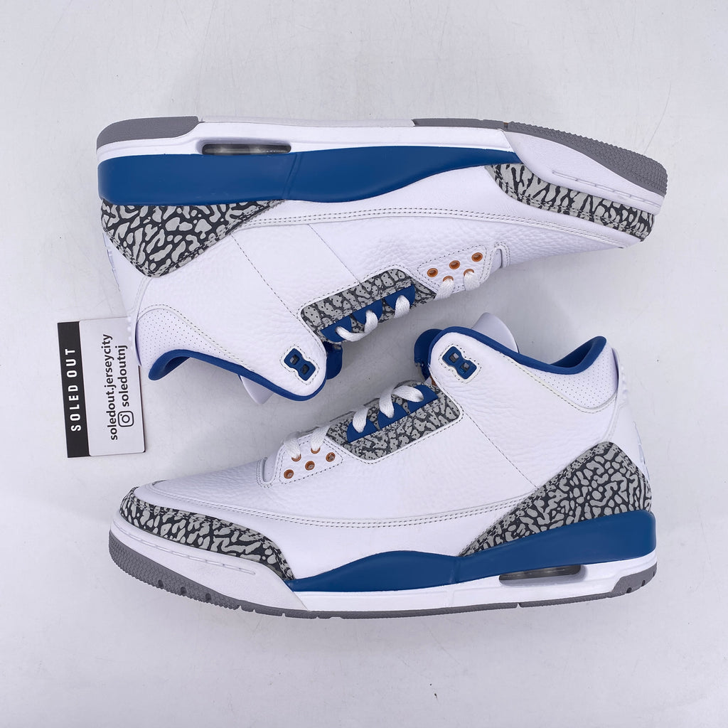 Air Jordan 3 Retro "Wizards" 2023 New Size 13