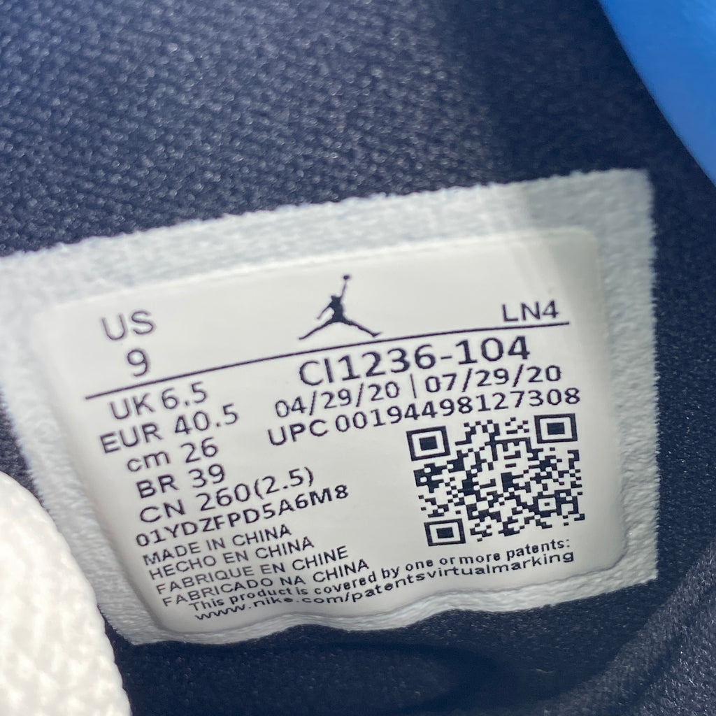 Air Jordan (W) 8 Retro "White Burgundy" 2020 New Size 9W