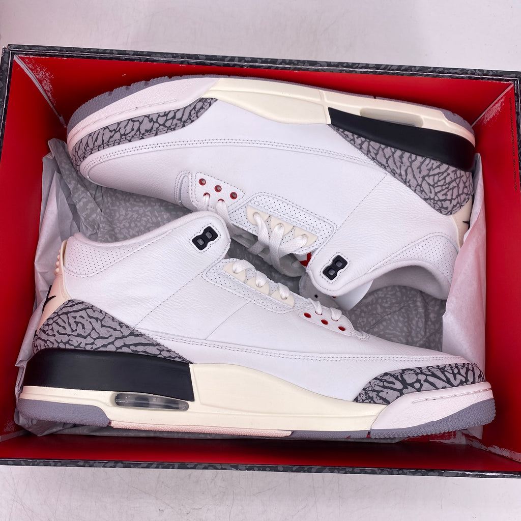 Air Jordan 3 Retro "White Cement" 2023 New Size 14