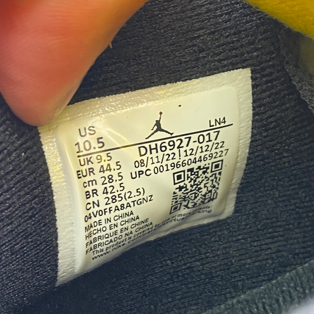 Air Jordan 4 Retro "Thunder" 2023 New Size 10.5