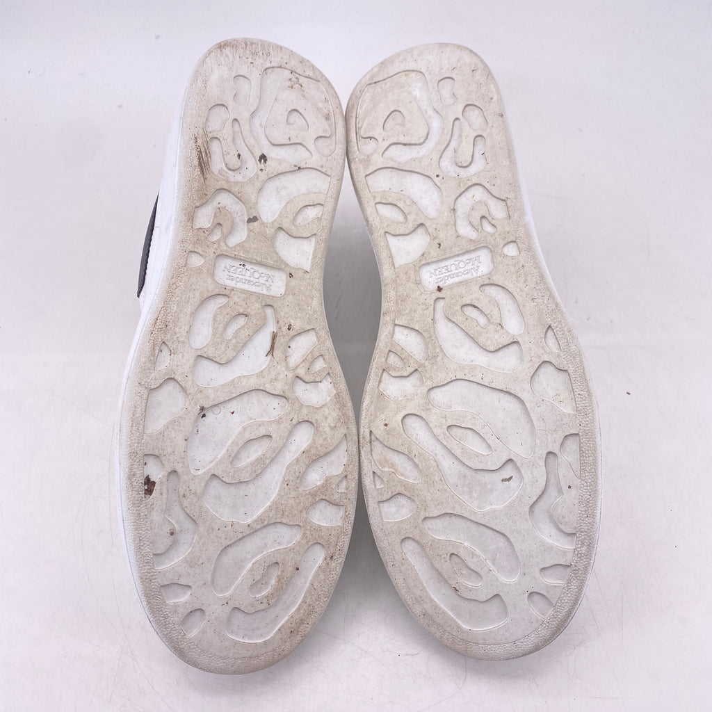 Alexander McQueen Oversized Sneaker "White Black"  Used Size 45.5