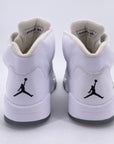 Air Jordan 5 Retro "White Metallic" 2015 Used Size 10