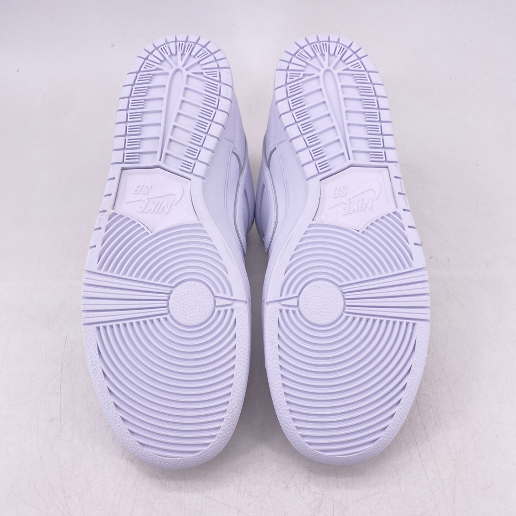 Nike SB Dunk Low "Triple White" 2024 New Size 13
