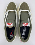 Air Jordan 1 Low OG SP "Travis Scott Medium Olive" 2024 New Size 10.5