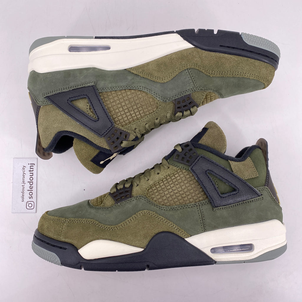 Air Jordan 4 Retro "Medium Olive" 2023 New Size 10.5