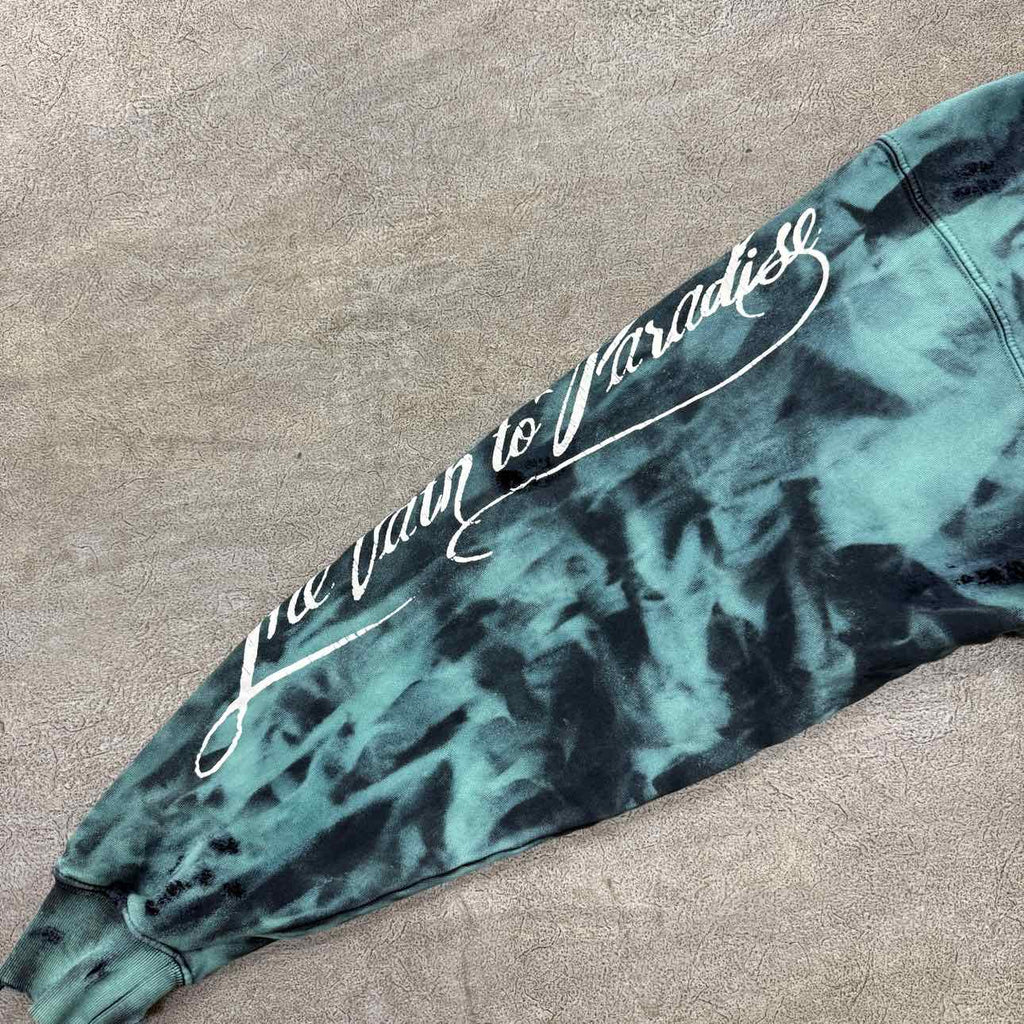 Hellstar Hoodie "PATH TO PARADISE" Green New Size L