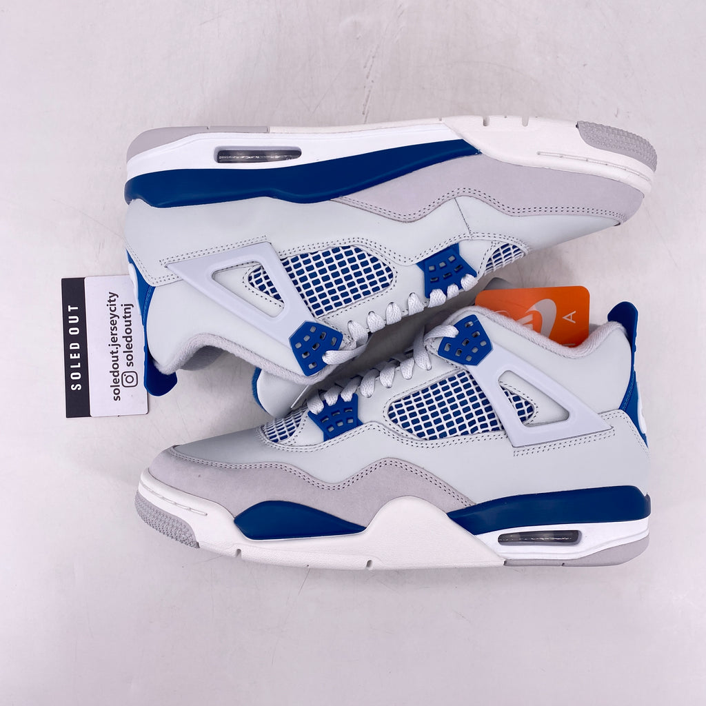 Air Jordan 4 Retro "Military Blue" 2024 New Size 9.5