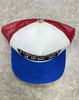 Chrome Hearts Trucker Hat "HOLLYWOOD" Used White Size OS