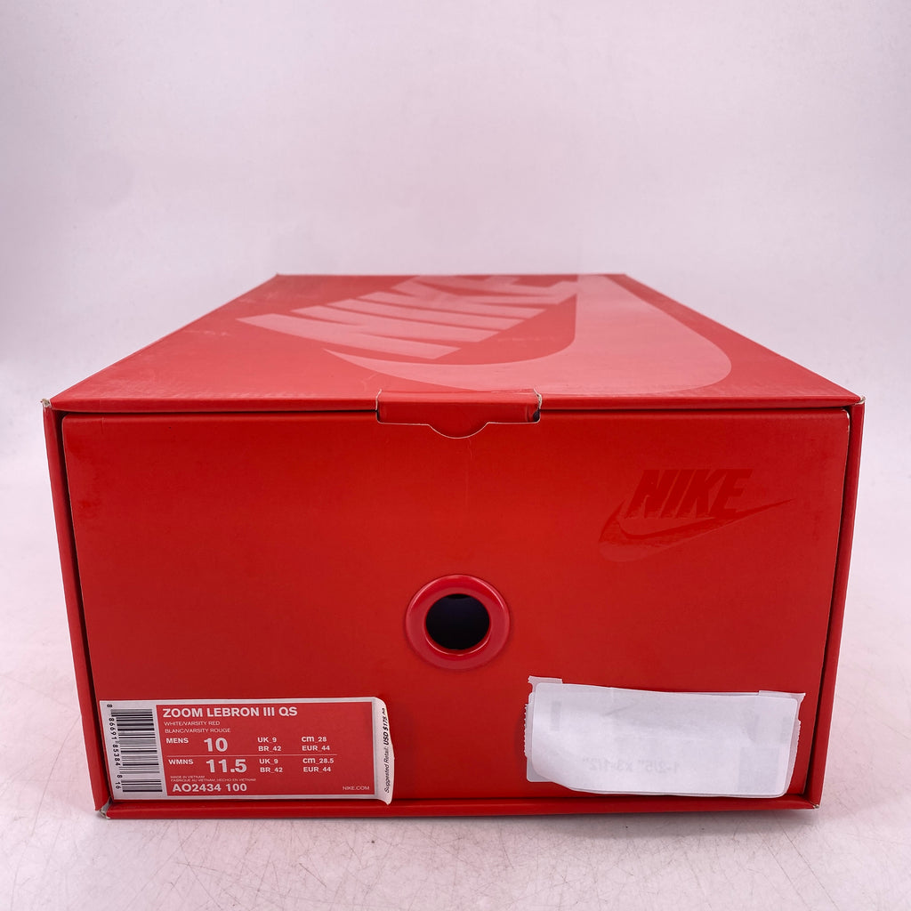 Nike Lebron 3 "Superman Red" 2019 New Size 10