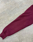 Supreme Crewneck Sweater "BRUSH SCRIPT" Maroon Used Size L