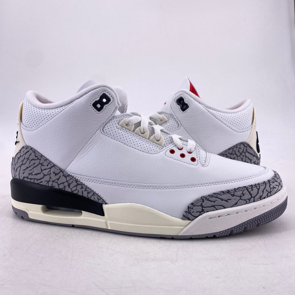 Air Jordan 3 Retro "White Cement" 2023 New Size 11.5