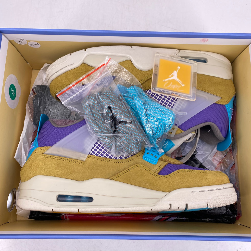 Air Jordan 4 Retro "Union Desert Moss" 2021 Used Size 9.5