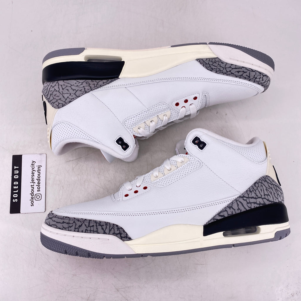 Air Jordan 3 Retro "White Cement" 2023 New Size 14