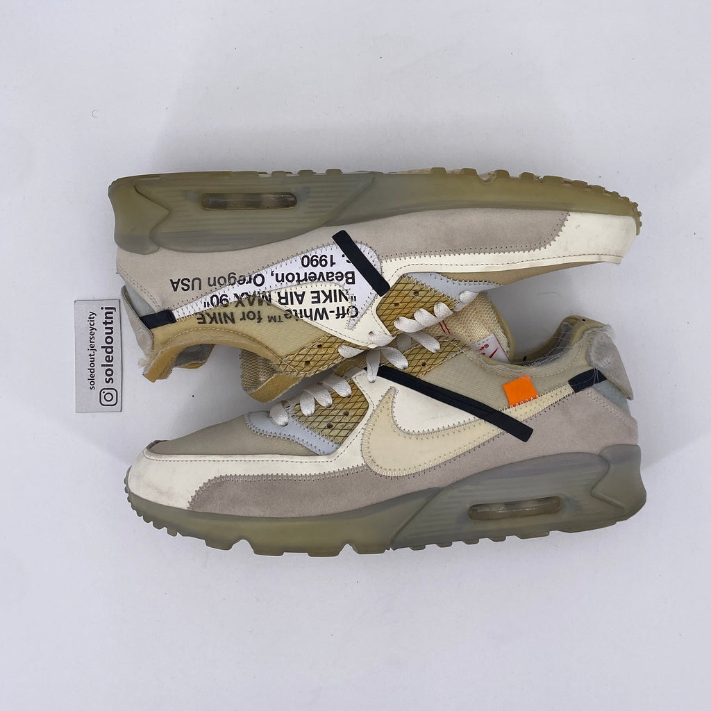 Nike Air Max 90 / OW "The 10: Off-White" 2017 Used Size 10.5