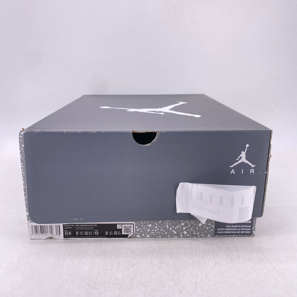 Air Jordan 6 Retro "Cool Grey" 2023 New Size 11.5