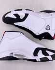 Air Jordan 14 Retro "Black Toe" 2024 New Size 10.5
