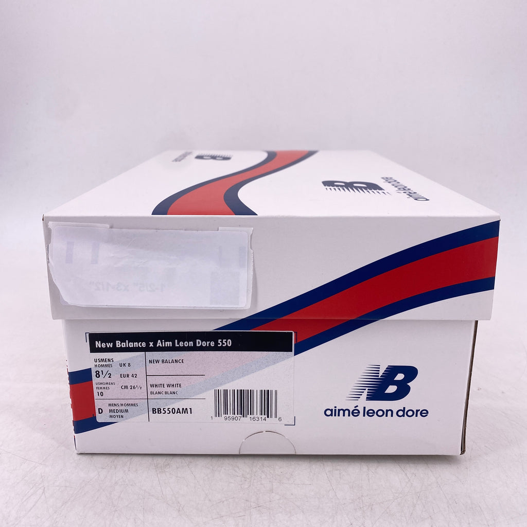 New Balance 550 / ALD "White Leather" 2022 New Size 8.5