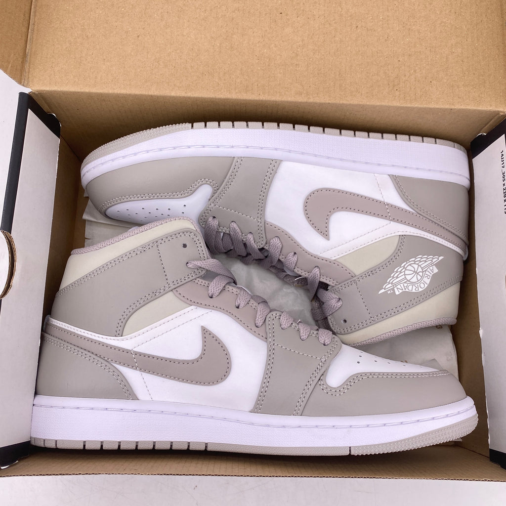 Air Jordan 1 Mid "Linen" 2021 New Size 9