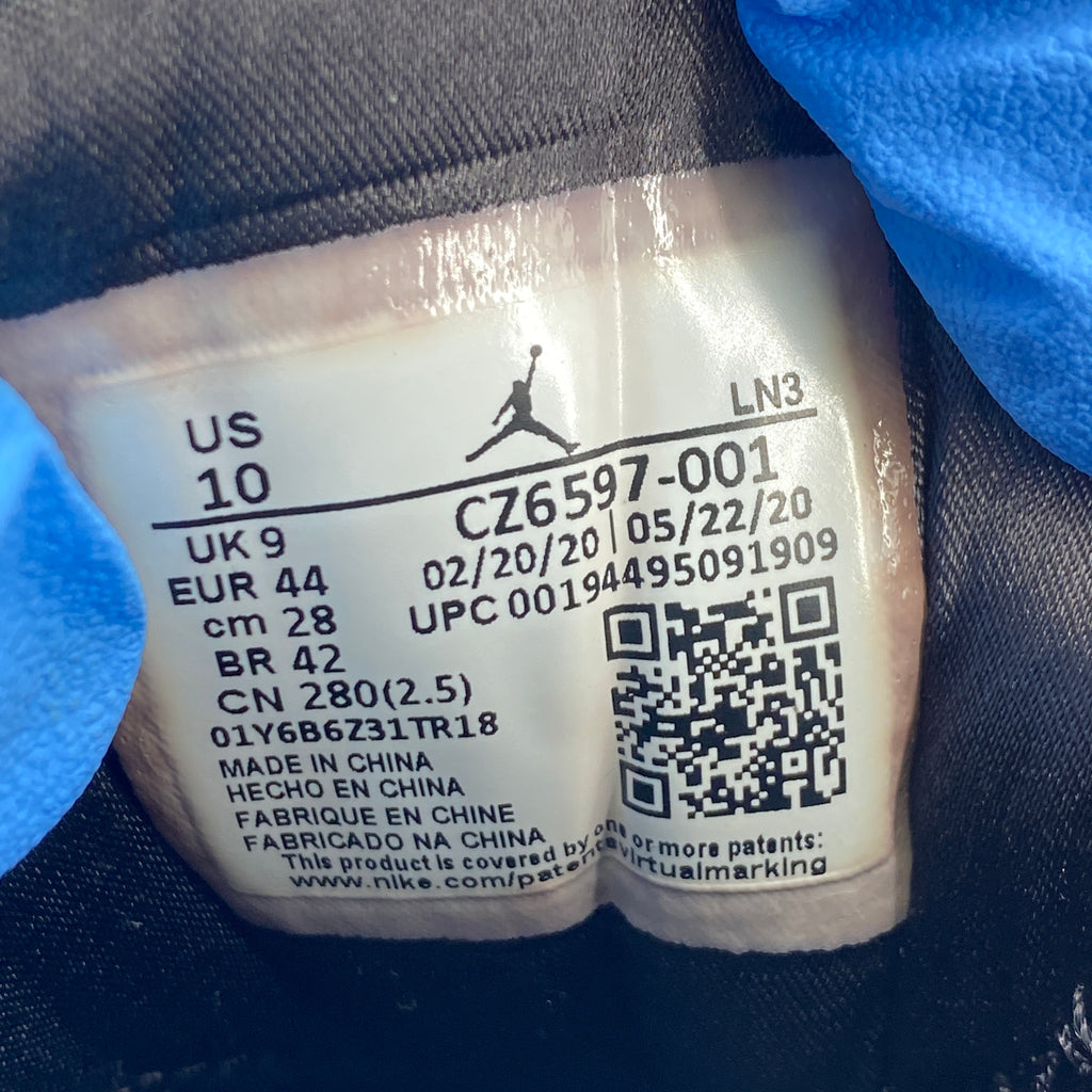 Air Jordan 16 Retro "Why Not?" 2020 Used Size 10