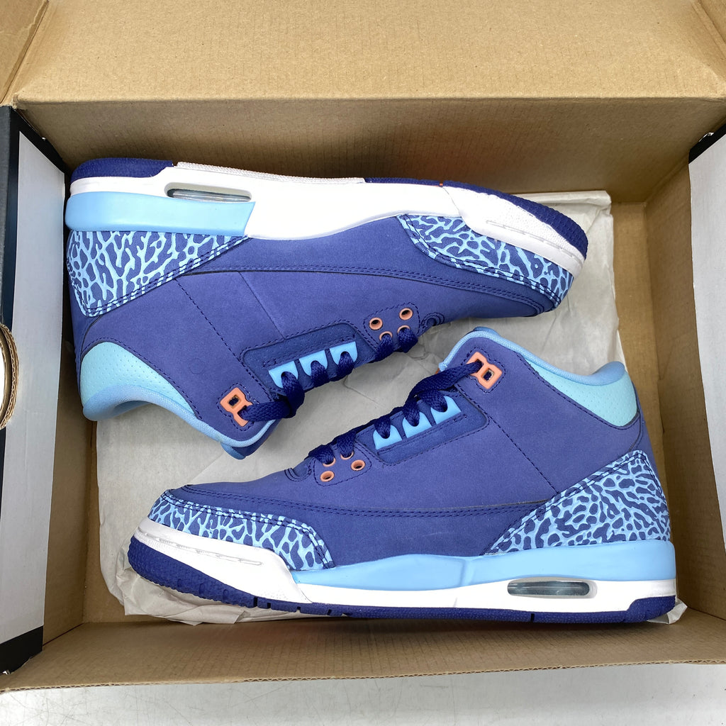 Air Jordan (GG) 3 Retro "Purple Dust" 2016 Used Size 4.5Y