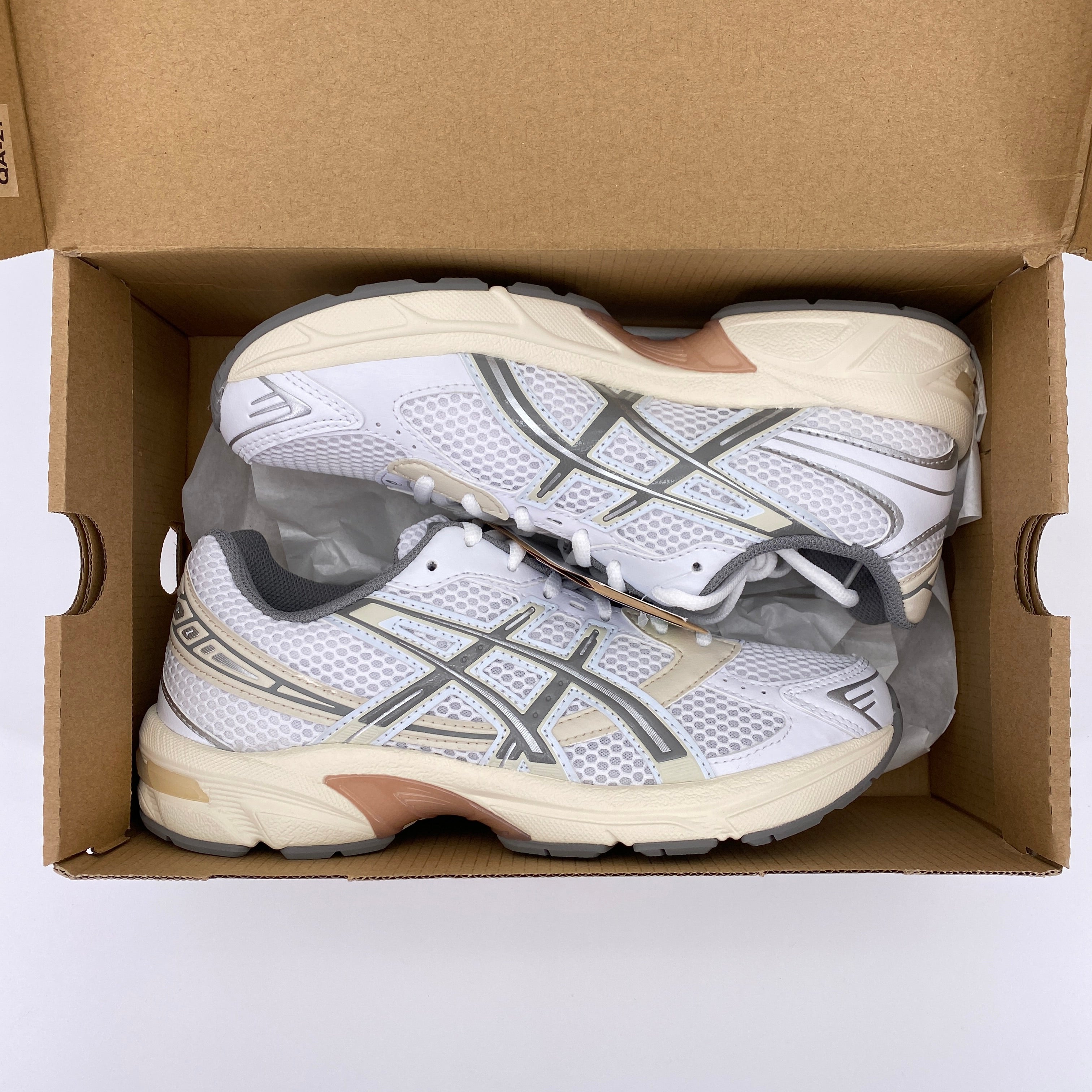 Asics Gel-1130 &quot;White Clay Grey&quot; 2023 New Size 6.5