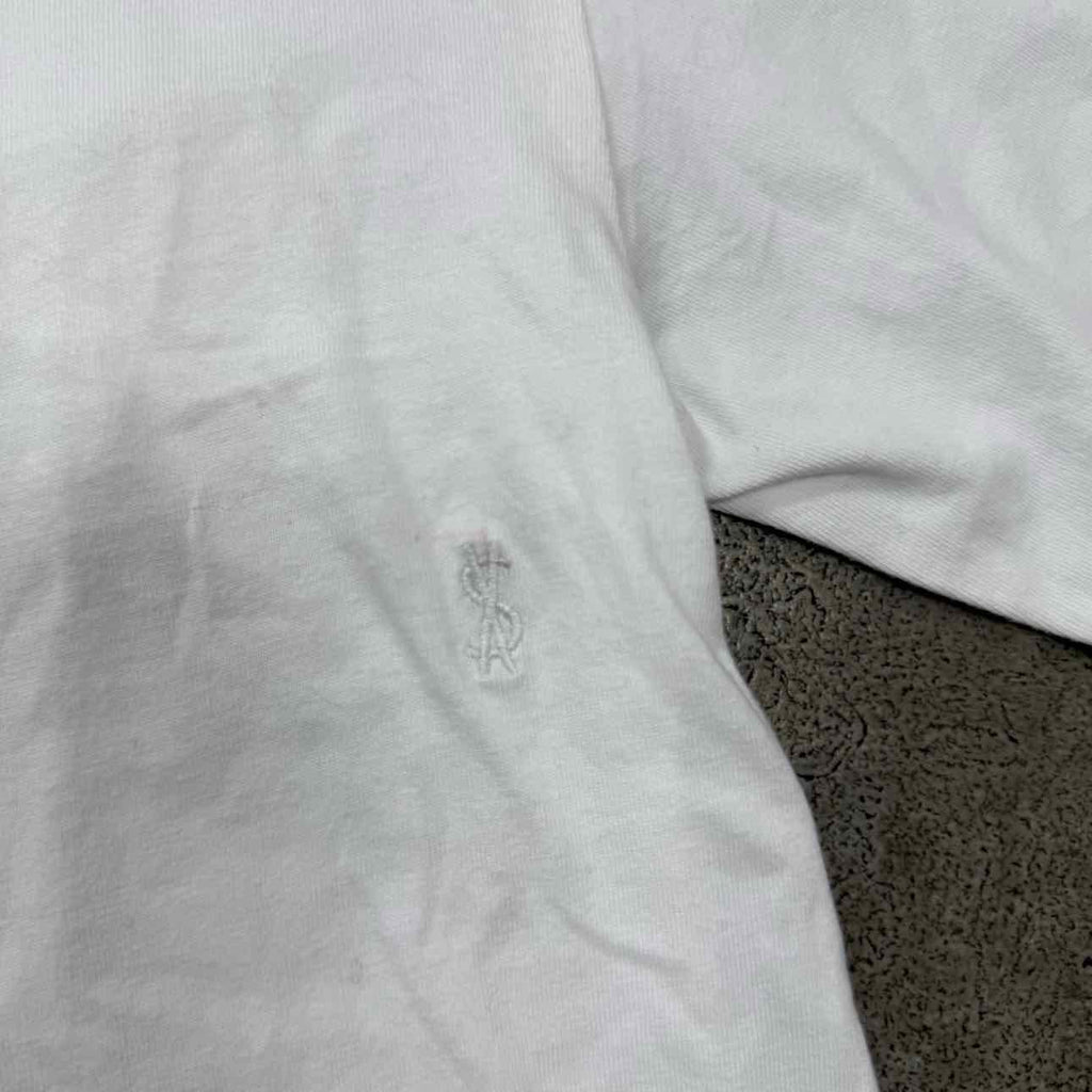 KSUBI Long Sleeve "PUFF PRINT" White New Size S