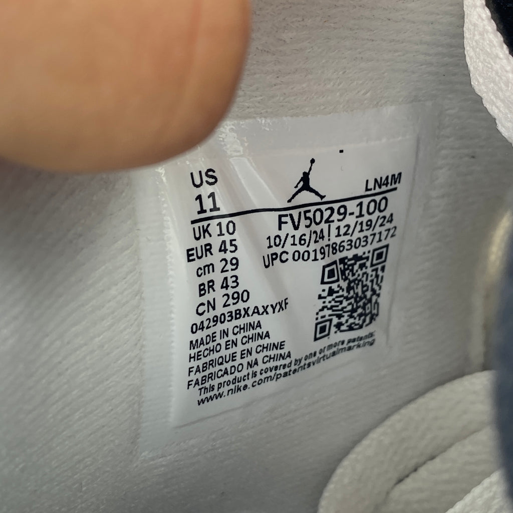 Air Jordan 4 Retro "White Cement" 2025 New Size 11