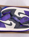 Air Jordan 1 Retro High "Court Purple" 2018 New Size 10.5