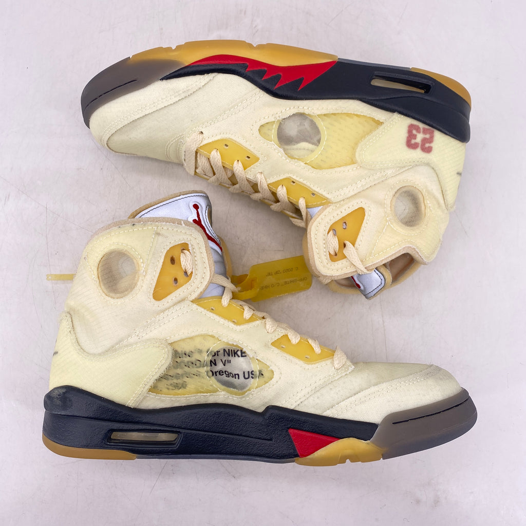 Air Jordan 5 Retro "Ow Sail" 2020 Used Size 8.5