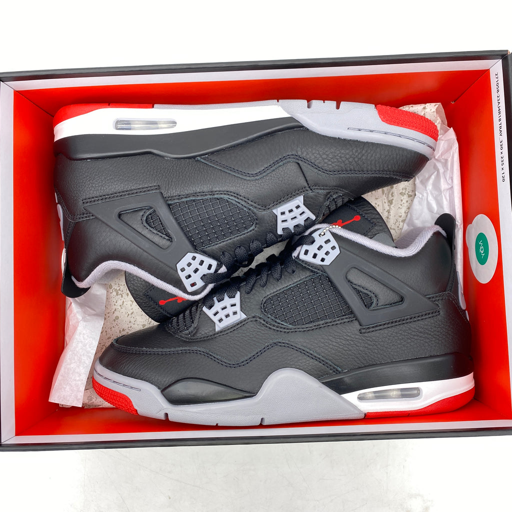 Air Jordan 4 Retro "Bred Reimagined" 2024 New Size 8.5