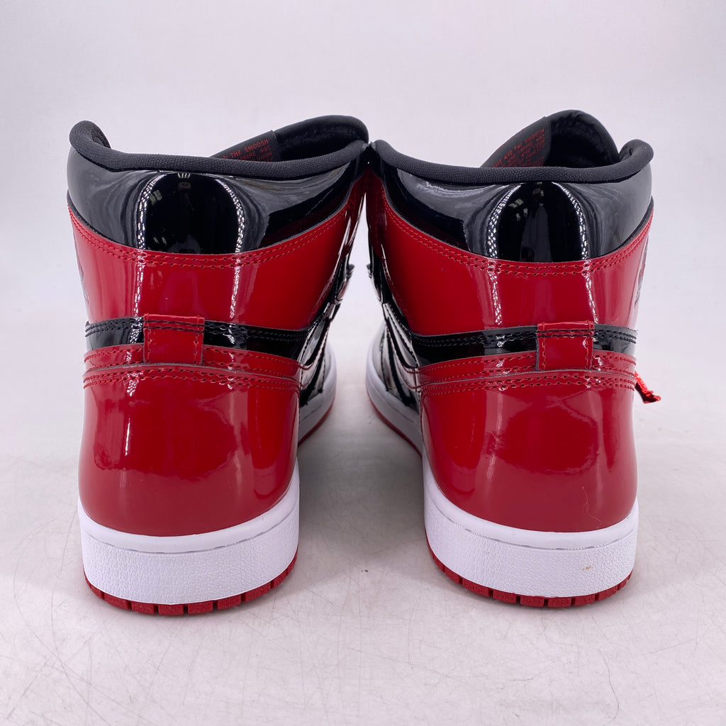 Air Jordan 1 Retro High OG "Patent Bred" 2021 New Size 10.5