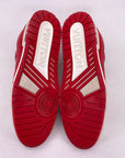 Louis Vuitton Trainer "White Red" Used Size 12LV