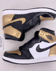 Air Jordan 1 Retro High OG "Gold Toe" 2018 New Size 10.5