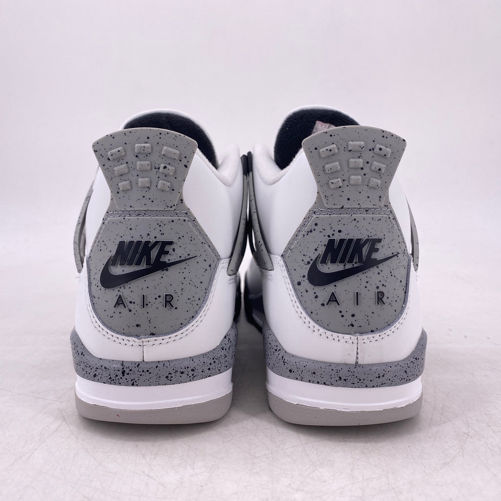 Air Jordan (GS) 4 Retro "White Cement" 2025 New Size 7Y