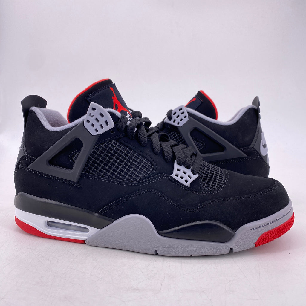 Air Jordan 4 Retro "Bred" 2019 New Size 12