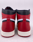 Air Jordan 1 Retro High OG "Black Toe Reimagined" 2024 New Size 8.5