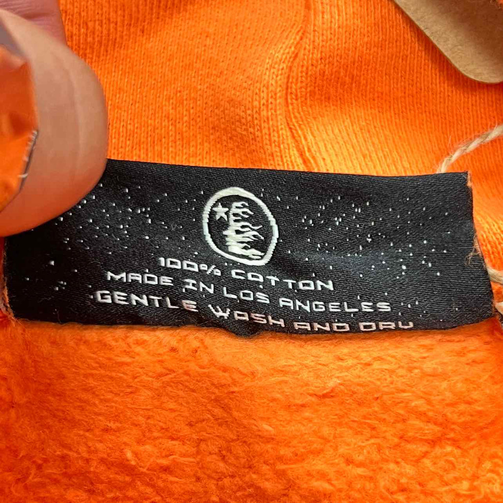 Hellstar Hoodie "FIRE ORANGE" Orange New Size L