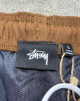 Stussy Shorts "BASIC LOGO" Brown New Size L